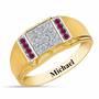 Birthstone Diamond Ring 5211 001 2 7