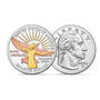 Maya Angelou Quarter Crystal Heart 10866 0010 b coin