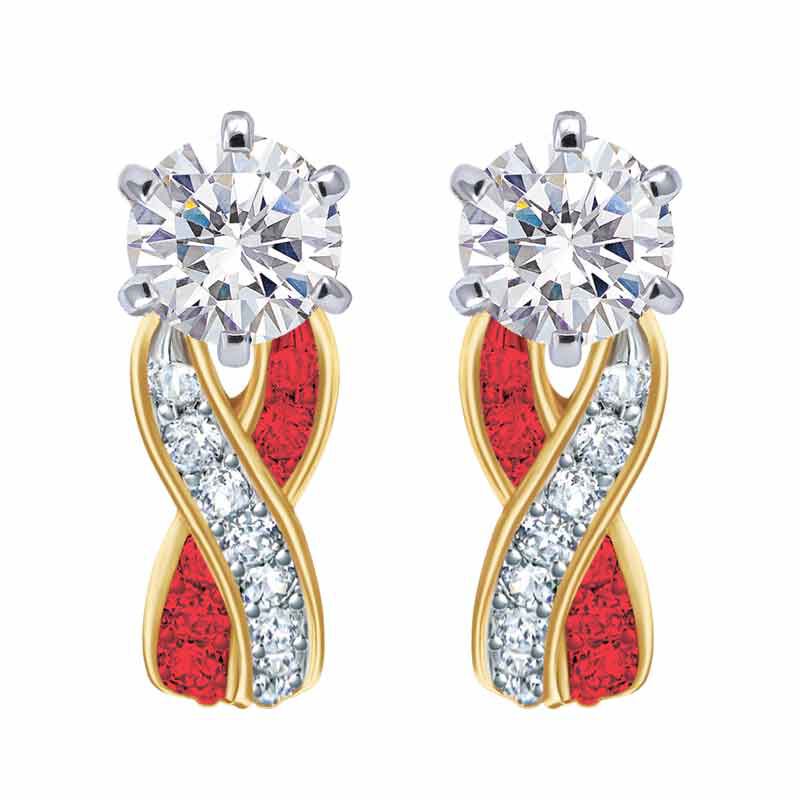 Birthstone Swirl Earrings 2647 001 3 7