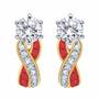 Birthstone Swirl Earrings 2647 001 3 7