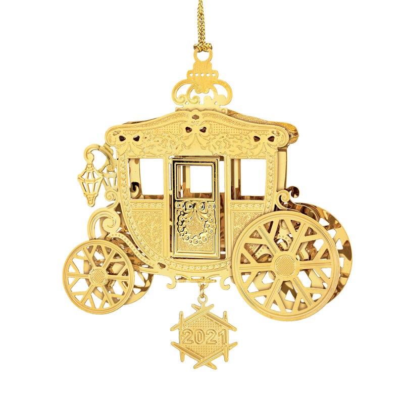 Danbury Mint 2021 Indiana Hoosiers Christmas Ornament 2021 The 2021 Gold Christmas Ornament Collection