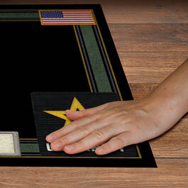 The Personalized Army Accent Rug 11291 0013 b handshot