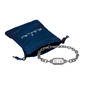 Personalized Custom-Cut Black Diamond Bracelet, Personalized Custom Cut Black Diamond Bracelet 12362 0015 i gift pouch