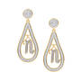 The Diamond Initial Earrings 10752 0017 n earing