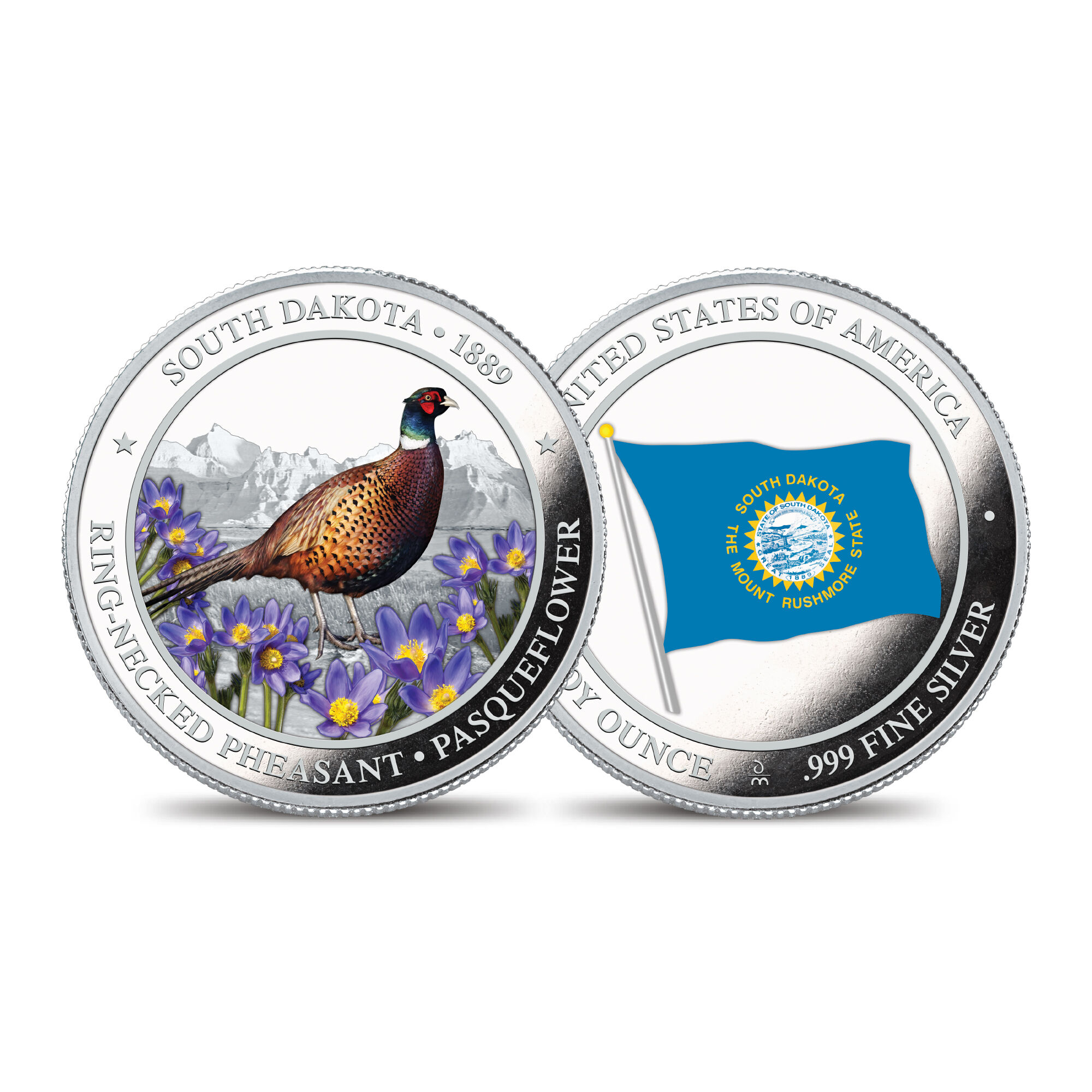 The State Bird and Flower Silver Commemoratives 2167 0088 a commemorativeSD