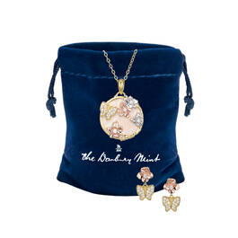 Spread Your Wings Daughter Journey Pendant with FREE Matching Earrings 11983 0016 g giftpouch