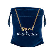 Bubble Custom Name Necklace 11744 0057 g giftpouch