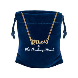 Bubble Custom Name Necklace 11744 0057 g giftpouch
