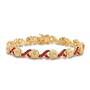 A Dozen Roses Birthstone  Diamond Bracelet 6684 001 8 2