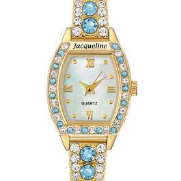 Birthstone I Love You Stretch Watch 10995 0022 c march