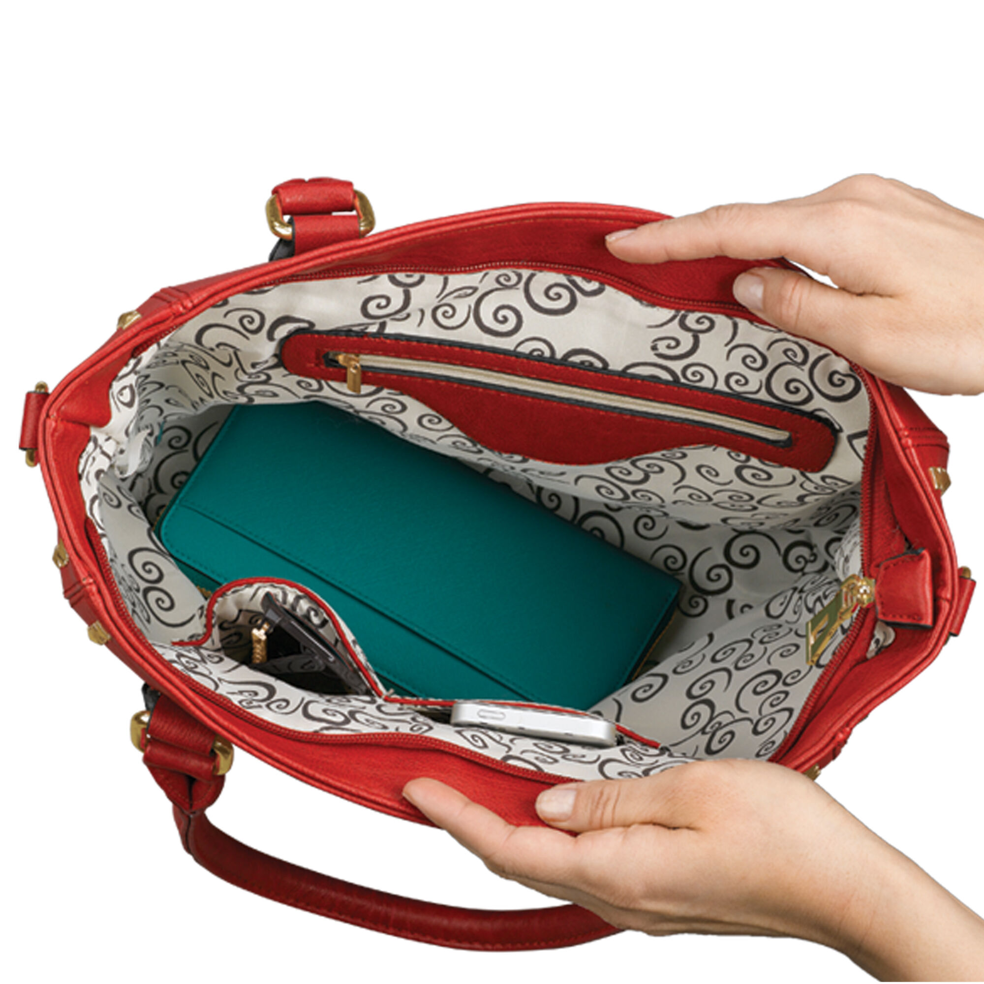 The Ruby Royale Handbag 0068 0041 c inside