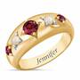 Royal Radiance Personalized Birthstone Ring--Size 5-Apr, Royal Radiance Personalized Birthstone Ring 1906 001 1 7