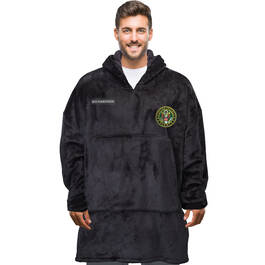 Mens US Army Lounge Hoodie 10508 0014 m model