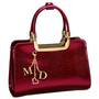 Ruby Red Genuine Leather Handbag 5619 001 0 1