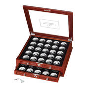 US Presidential Silver Commemoratives 9154 0195 b display
