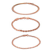 Timeless Elegance Copper Bracelet Set 12401 0018 a main