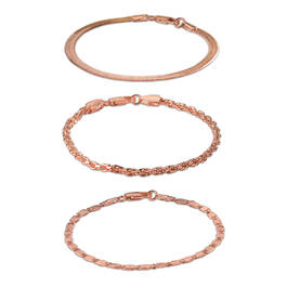 Timeless Elegance Copper Bracelet Set 12401 0018 a main