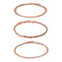 Timeless Elegance Copper Bracelet Set 12401 0018 a main