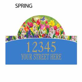 Seasonal Sensations Personalized Address Plaque 1919 002 4 5