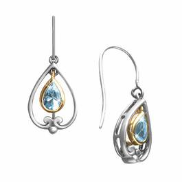 Calm Waters Aquamarine Earrings 1982 001 8 1