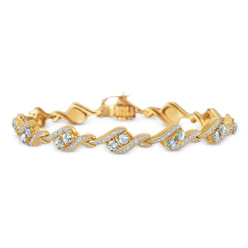 Birthstone  Diamond Bracelet 6321 001 7 4