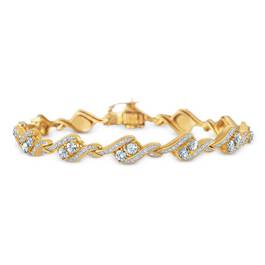 Birthstone  Diamond Bracelet 6321 001 7 4