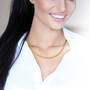 Italian GoldAura Dew Drop Necklace, Italian GoldAura Dew Drop Necklace 12260 0018 m model