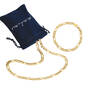 Chain of Distinction Classic Figaro Link with FREE Matching Bracelet, Chain of Distinction Classic Figaro Link with FREE Matching Bracelet 2852 0062 g gift pouch