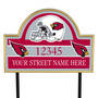 NFL Pride Personalized Address Plaques 5463 0405 a cardinals