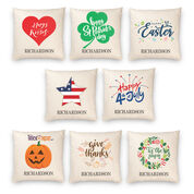 The Personalize Holiday Throw Pillow Collection 11595 0016 a main
