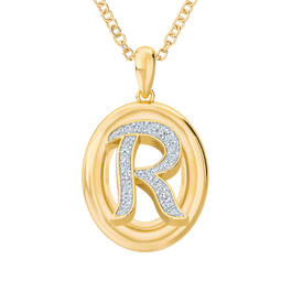 Diamond Initial Pendant 1250 0054 r pendant