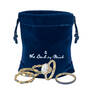 Shades of Blue Stackable Five Ring Set 12360 0017 g giftpouch