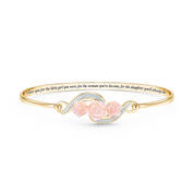 Roses for My Daughter Bangle 12194 0019 a main