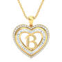 Initial Heart Pendant 10383 0014 b pendant