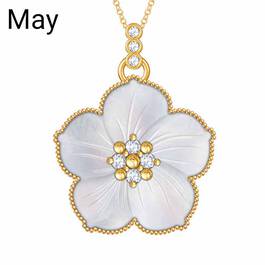 Mother of Pearl Monthly Pendants 6117 002 3 5