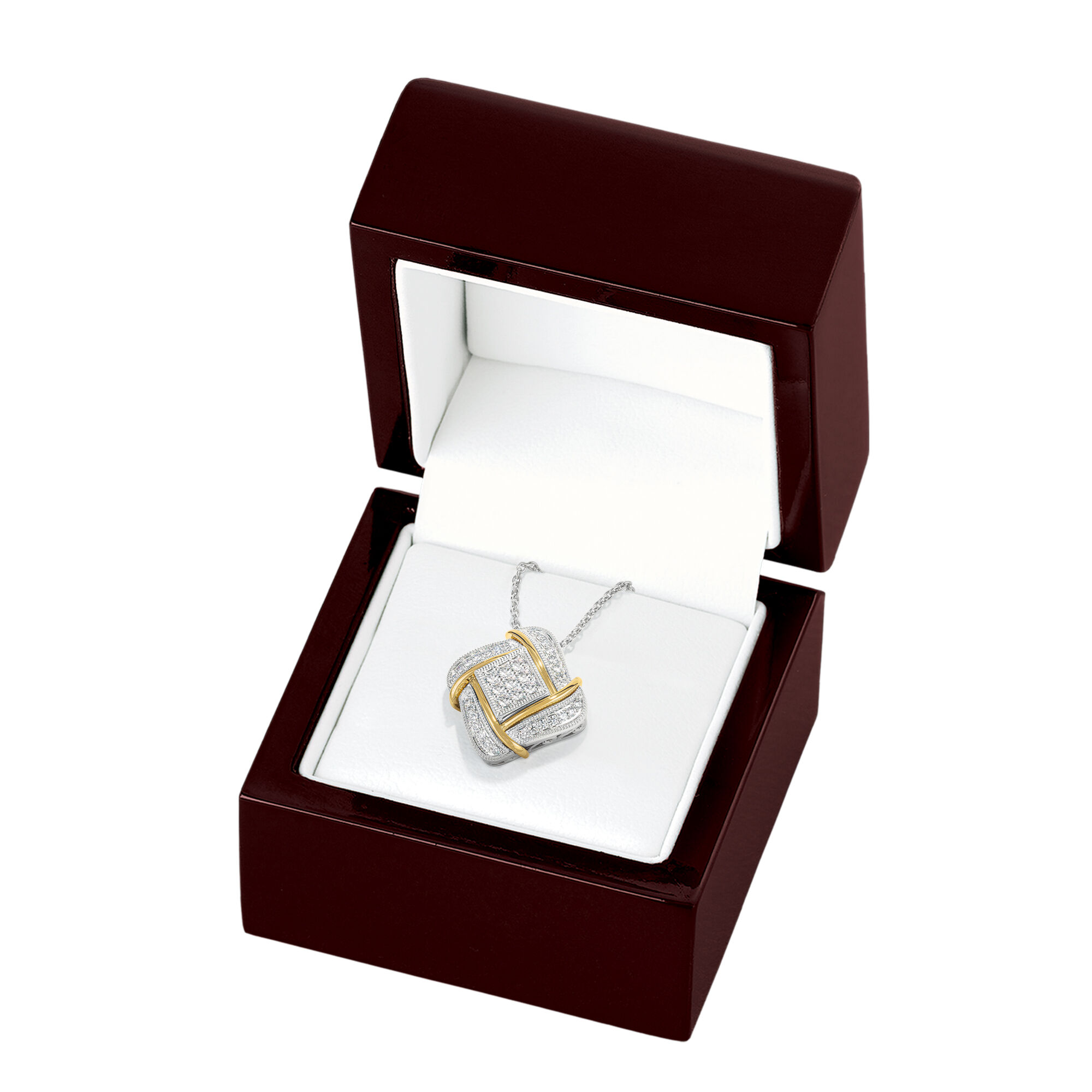 Majesty Diamond 4kt Gold Pendant 10517 0013 g gift box