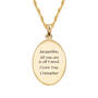 I Love You Diamond Pendant 5238 0300 c back