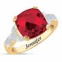 Birthstone  Diamond Ring 1159 001 5 7