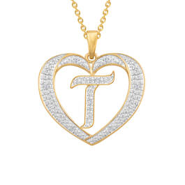 Dazzling Diamond Heart Pendant 11622 0138 a t
