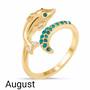 A Colorful Year Crystal Rings   Sizes 5 8 6115 003 3 7