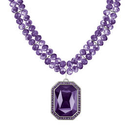 Glowing Birthstone Necklace 10392 0021 b february
