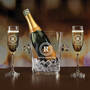 The Personalized Champagne Set 10036 0015 c champagne dark green