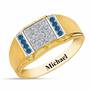 Birthstone Diamond Ring 5211 001 2 9