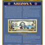 The United States Enhanced Two Dollar Bill Collection 6448 0031 a Arizona