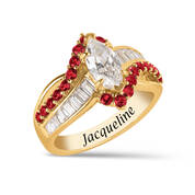 Magical Marquise Birthstone Ring 11440 0013 a January