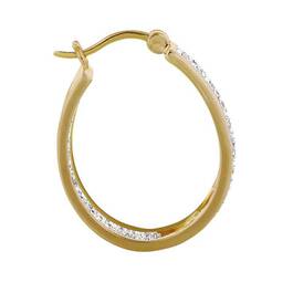 Diamond Hearts Hoop Earrings 1800 001 8 2