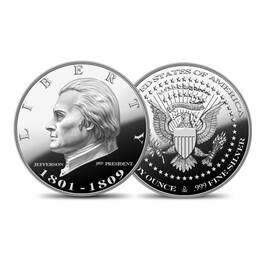 US Presidential Silver Commemoratives 9154 0179 g Jeffersoncommemorative