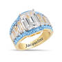 Nine Carat Statement Ring, Nine Carat Statement Ring 12020 0019 c march