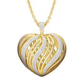 Loves Embrace Diamond Necklace 10382 0015 a main