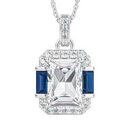 Hollywood Glamour Statement Pendant and Earring Set 6273 0023 b pendant